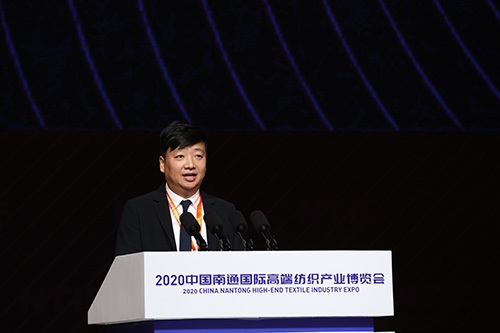 江蘇金太陽紡織科技股份有限公司執行董事袁紅星發言